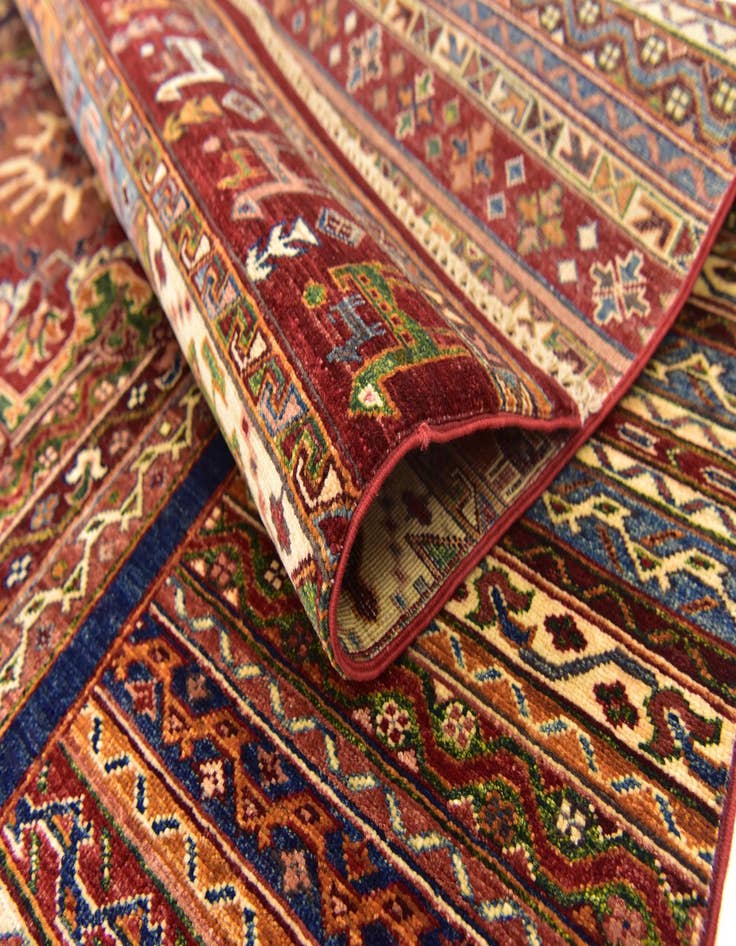 Detail image of 5' 8 x 7' 10  Hand Knotted Ariana Ziegler Rug