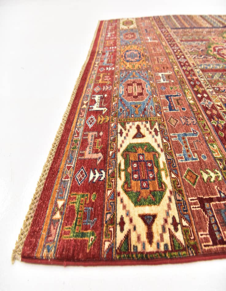 Detail image of 5' 8 x 7' 10  Hand Knotted Ariana Ziegler Rug