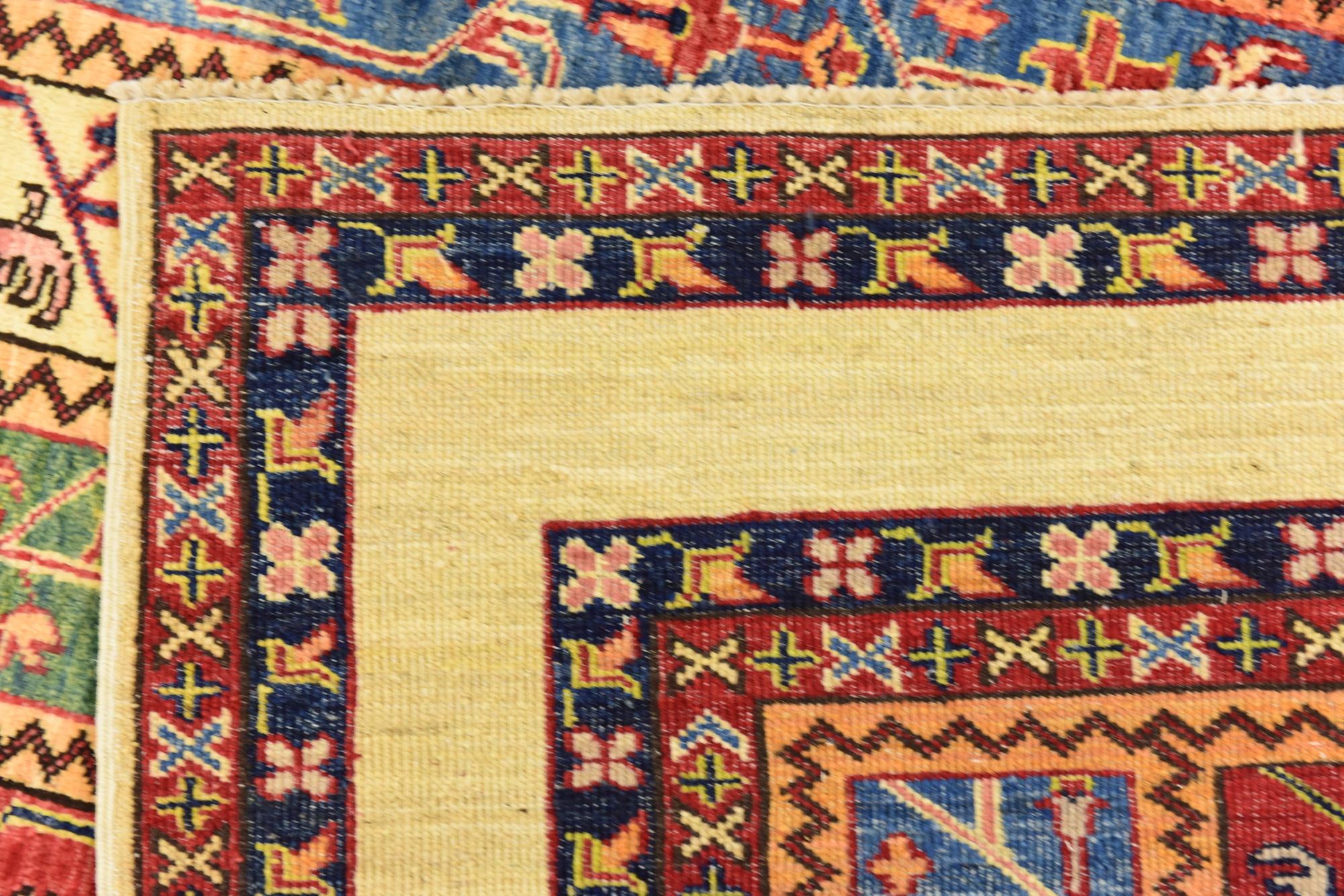 5' x 6' 4 Hand Knotted Ariana Ziegler Rug