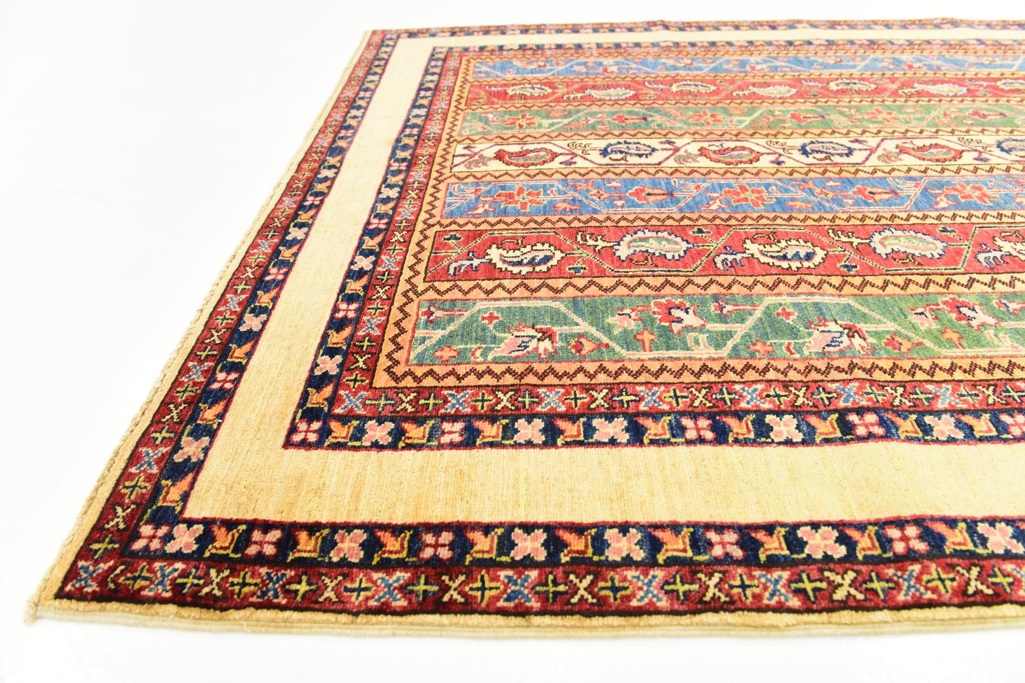 5' x 6' 4 Hand Knotted Ariana Ziegler Rug