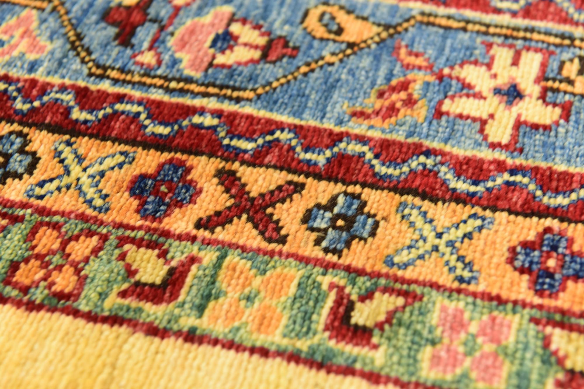 4' 9 x 6' 4 Hand Knotted Ariana Ziegler Rug