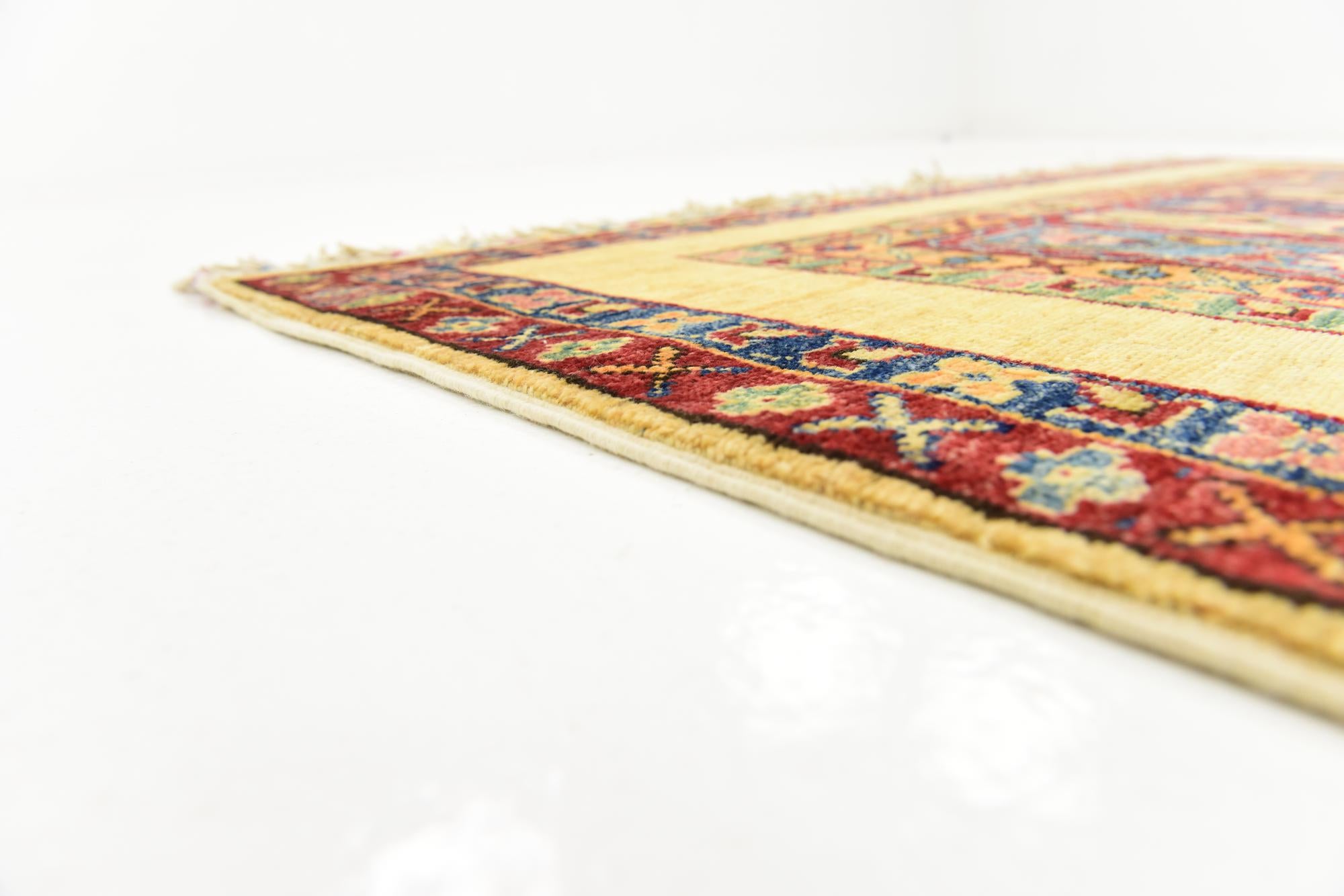 4' 9 x 6' 4 Hand Knotted Ariana Ziegler Rug