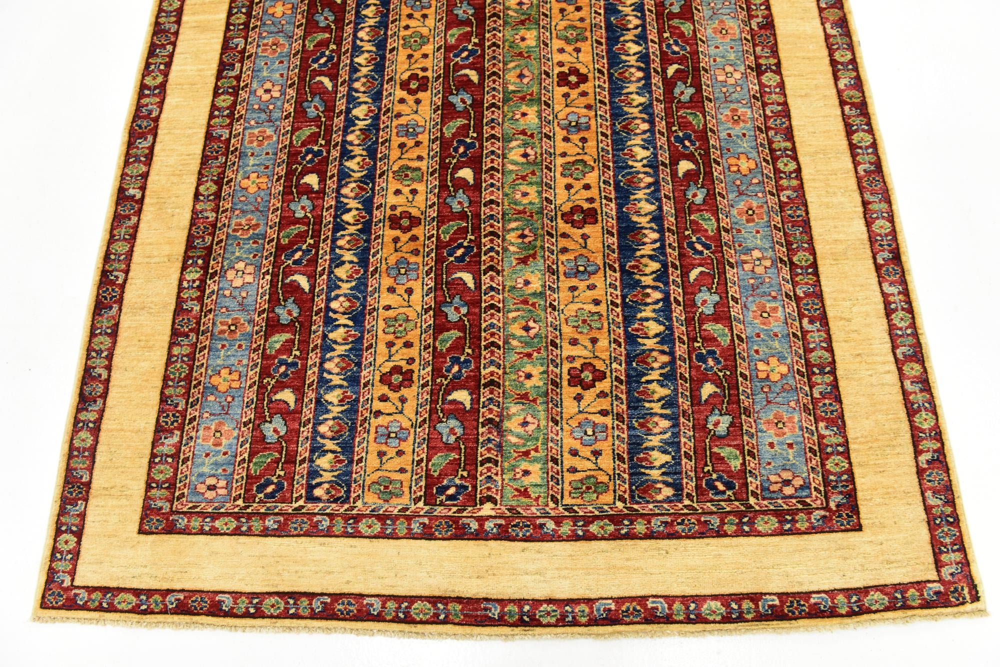 4' 9 x 6' 6 Hand Knotted Ariana Ziegler Rug
