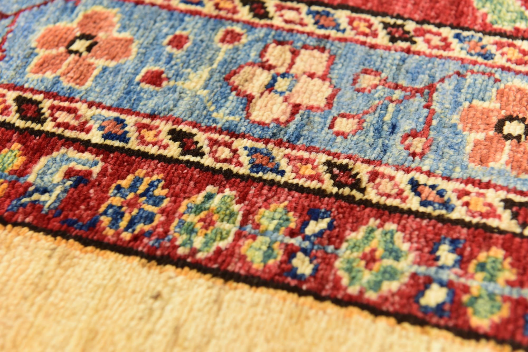 4' 9 x 6' 6 Hand Knotted Ariana Ziegler Rug