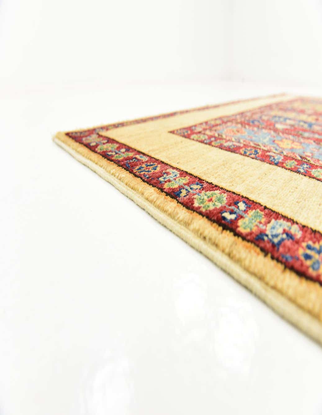 Detail image of  4' 9 x 6' 6  Hand Knotted Ariana Ziegler Rug