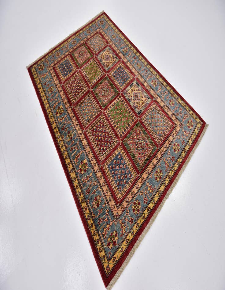 Detail image of 4' 9 x 6' 8 Hand Knotted Ariana Ziegler Rug