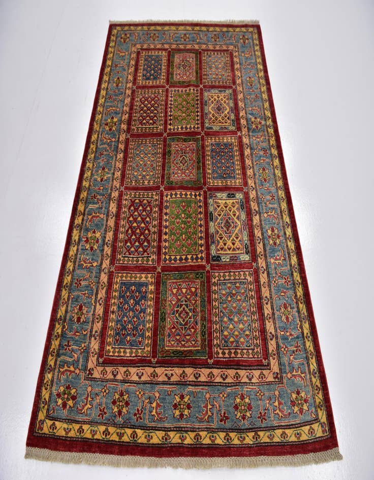Detail image of 4' 9 x 6' 8 Hand Knotted Ariana Ziegler Rug