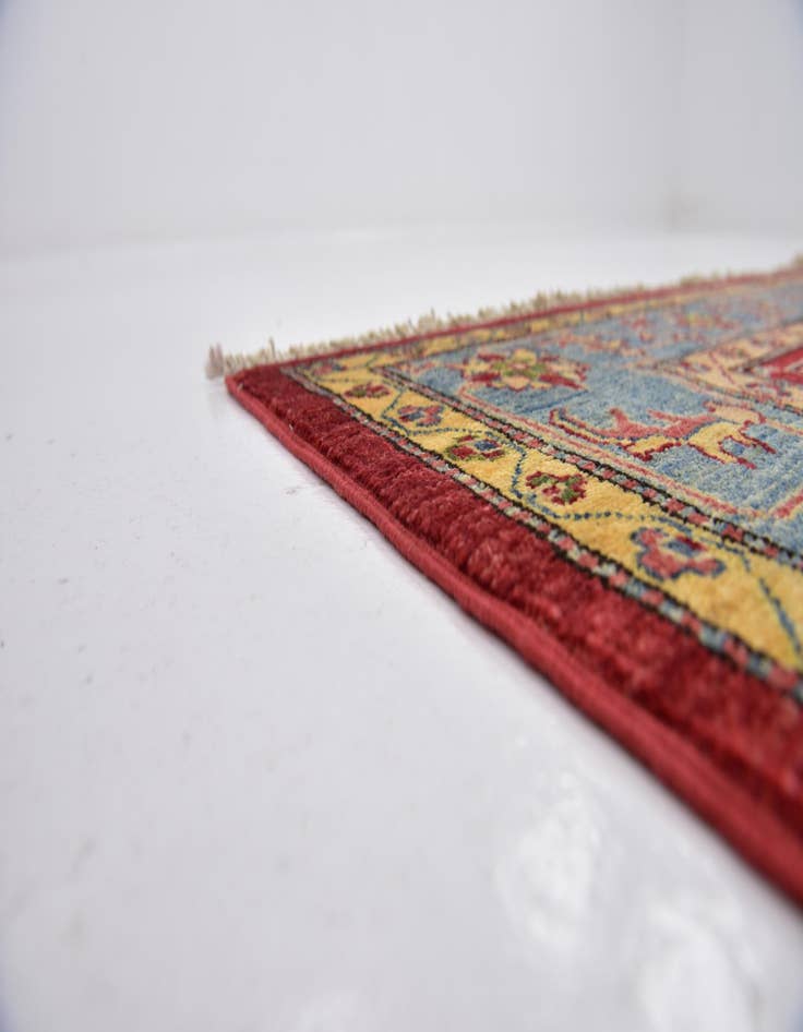 Detail image of 4' 9 x 6' 8 Hand Knotted Ariana Ziegler Rug