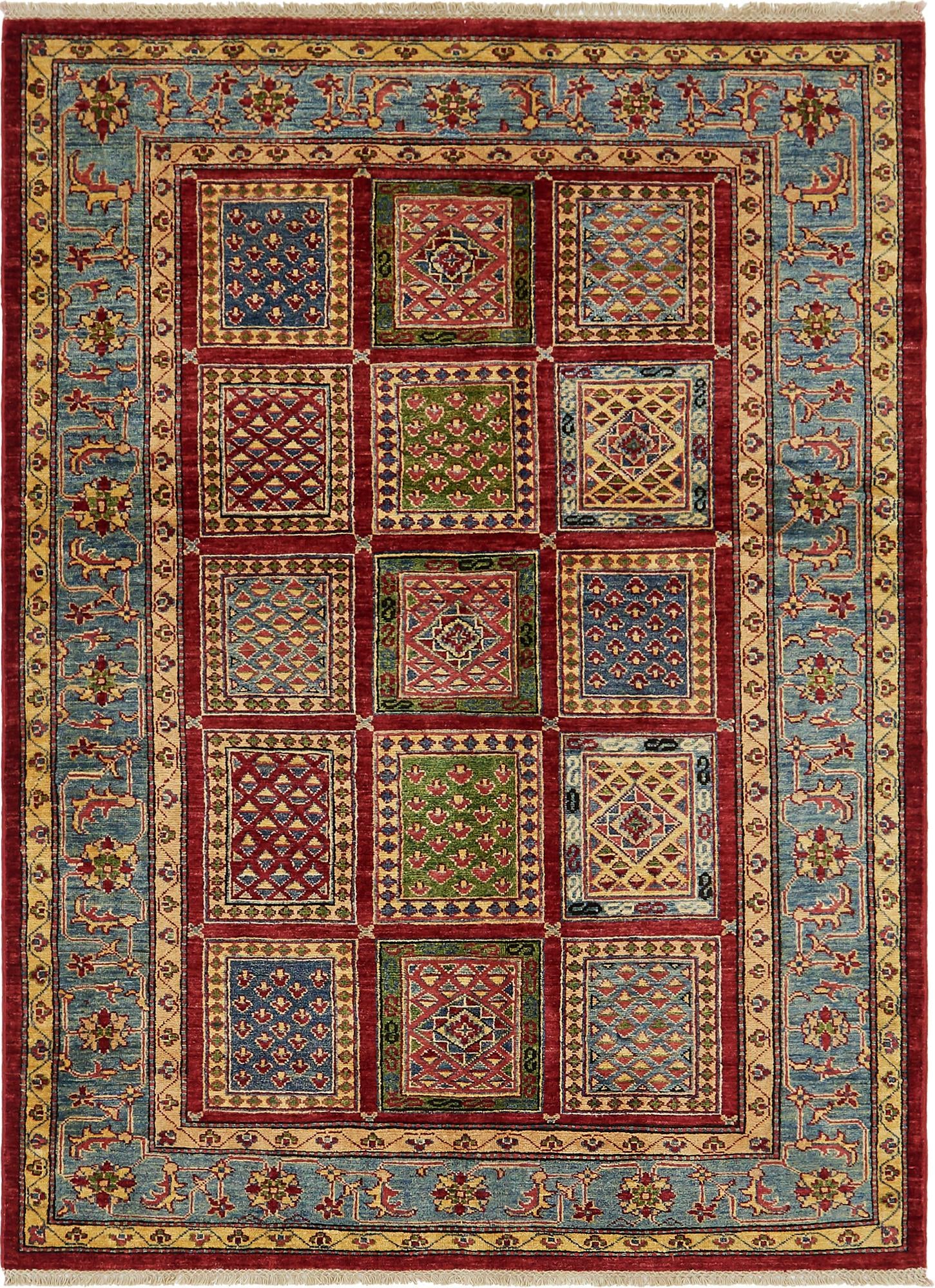4' 9 x 6' 8 Hand Knotted Ariana Ziegler Rug