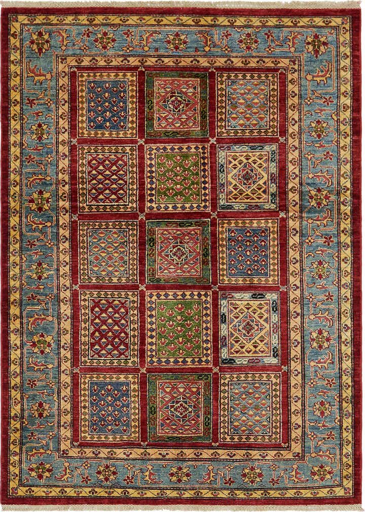 4' 9 x 6' 8 Hand Knotted Ariana Ziegler Rug