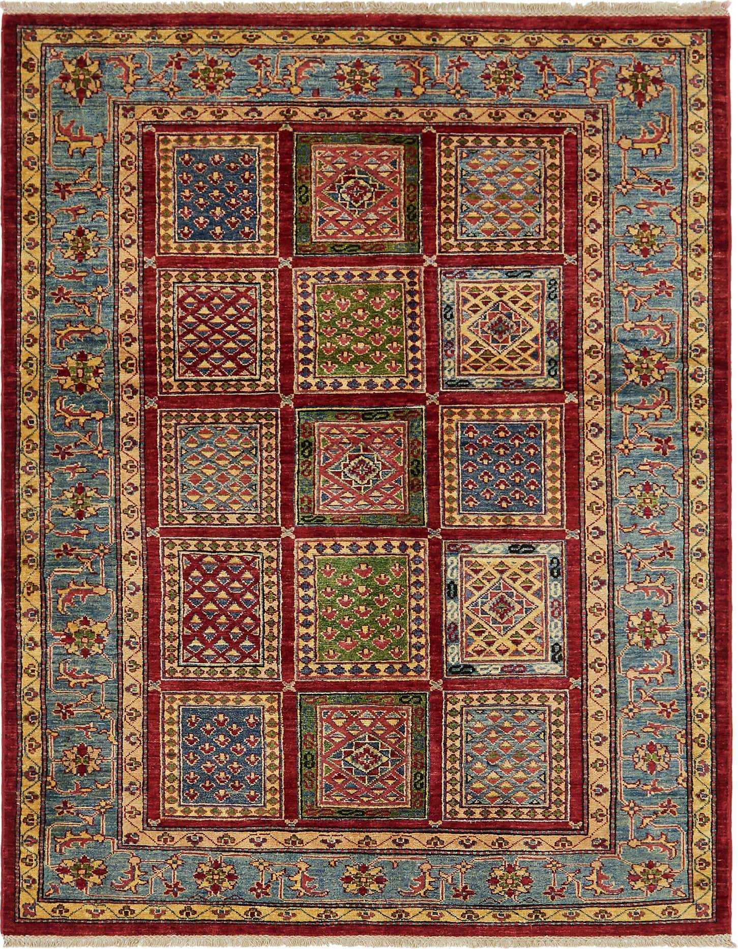 4' 9 x 6' 8 Hand Knotted Ariana Ziegler Rug