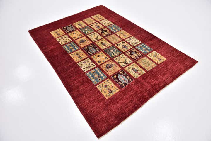 4' 10 x 6' 8 Hand Knotted Ariana Ziegler Rug