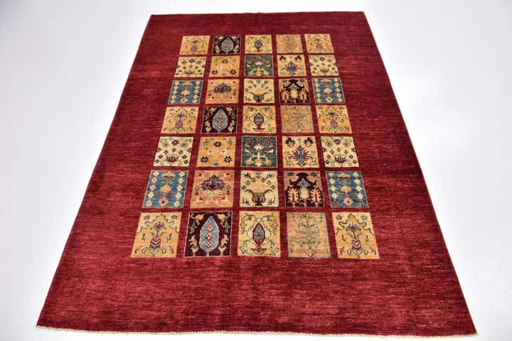 4' 10 x 6' 8 Hand Knotted Ariana Ziegler Rug