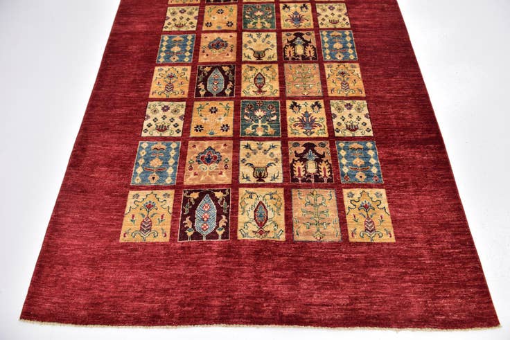 Detail image of 4' 10 x 6' 8 Hand Knotted Ariana Ziegler Rug