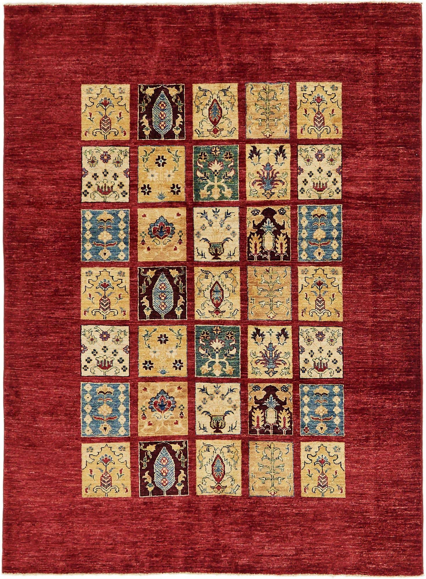 4' 10 x 6' 8 Hand Knotted Ariana Ziegler Rug
