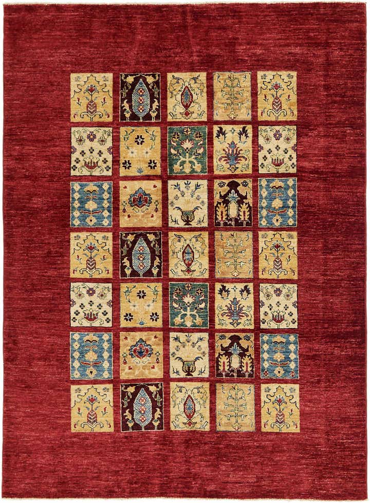 4' 10 x 6' 8 Hand Knotted Ariana Ziegler Rug