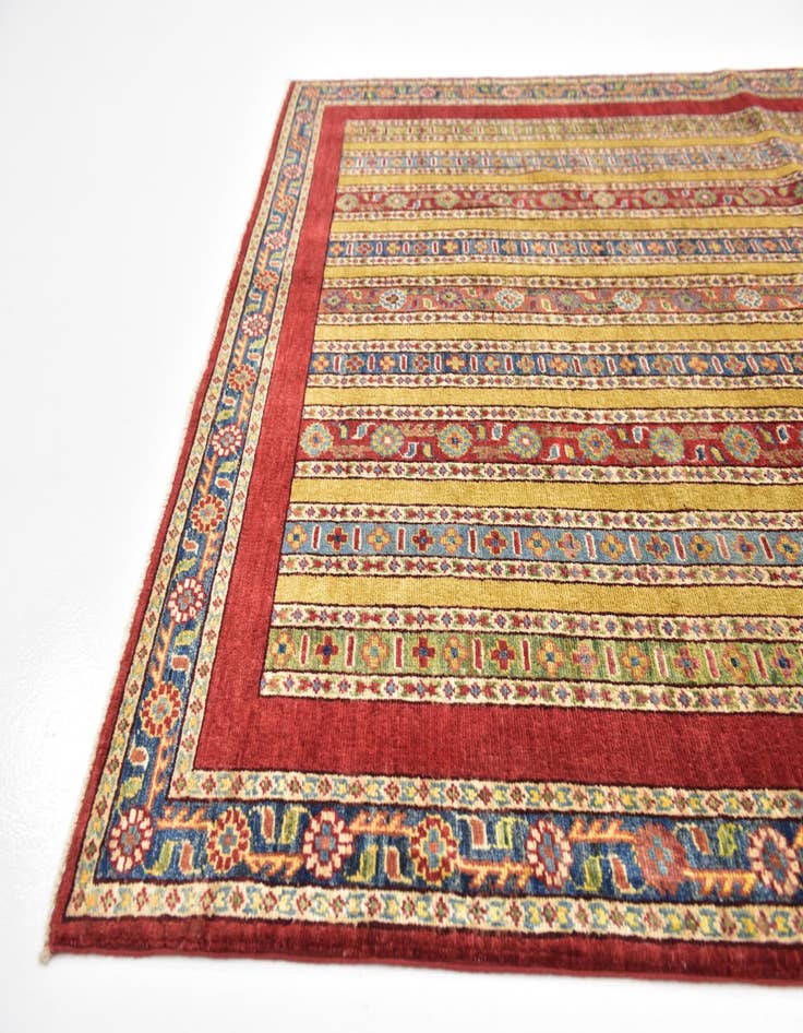 Detail image of 5' 2 x 7' Hand Knotted Ariana Ziegler Rug