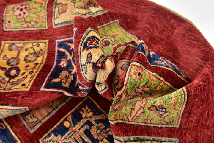 7' x 9' 3 Hand Knotted Ariana Ziegler Rug