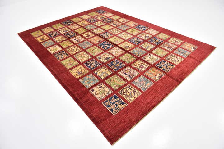 7' x 9' 3 Hand Knotted Ariana Ziegler Rug