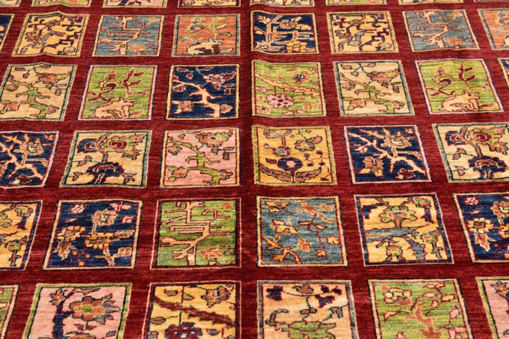 Detail image of 7' x 9' 3 Hand Knotted Ariana Ziegler Rug