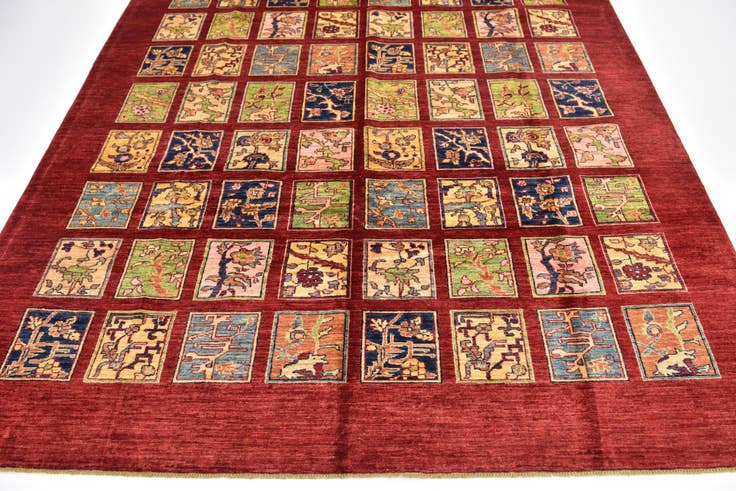 Detail image of 7' x 9' 3 Hand Knotted Ariana Ziegler Rug
