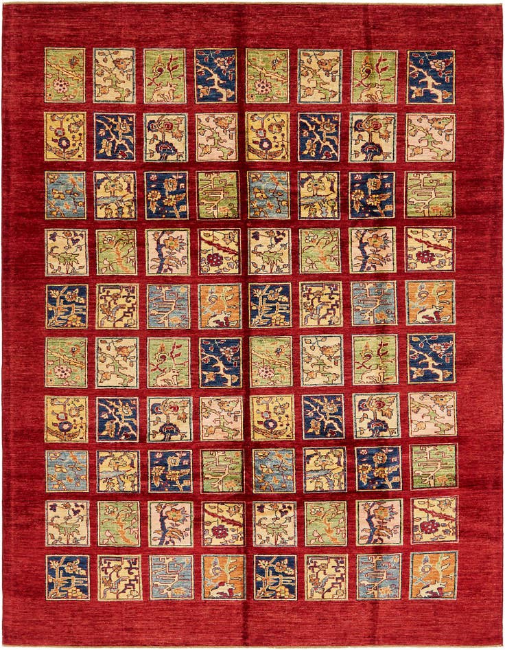 Detail image of 7' x 9' 3 Hand Knotted Ariana Ziegler Rug