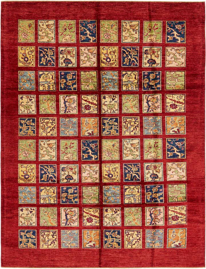 7' x 9' 3 Hand Knotted Ariana Ziegler Rug