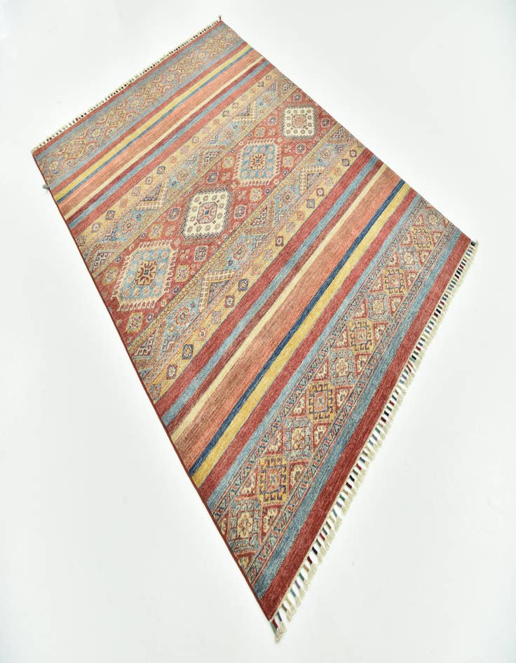 Detail image of 5' 7 x 7' 8 Hand Knotted Ariana Ziegler Rug