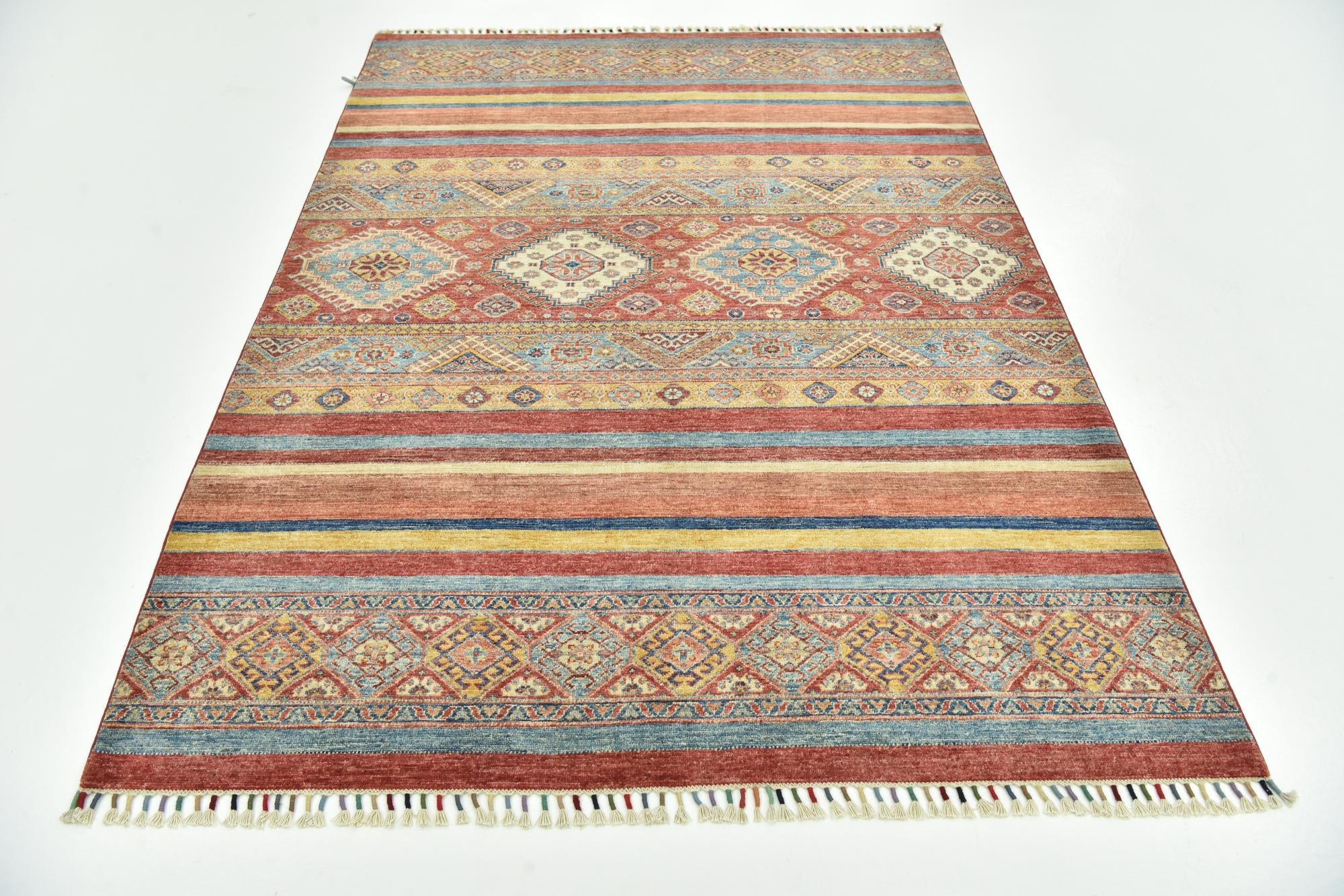 5' 7 x 7' 8 Hand Knotted Ariana Ziegler Rug
