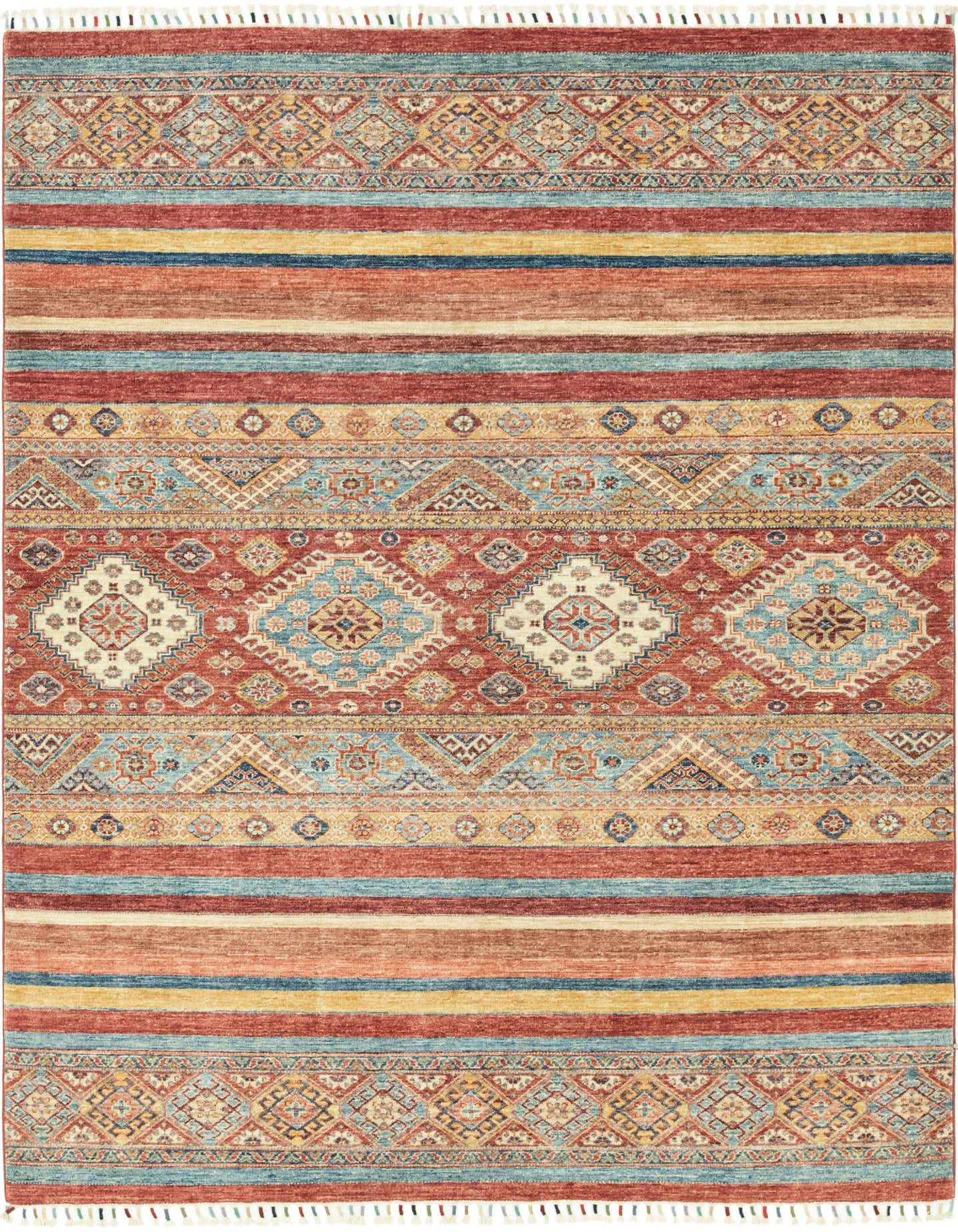 5' 7 x 7' 8 Hand Knotted Ariana Ziegler Rug