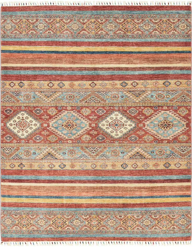 Detail image of 5' 7 x 7' 8 Hand Knotted Ariana Ziegler Rug