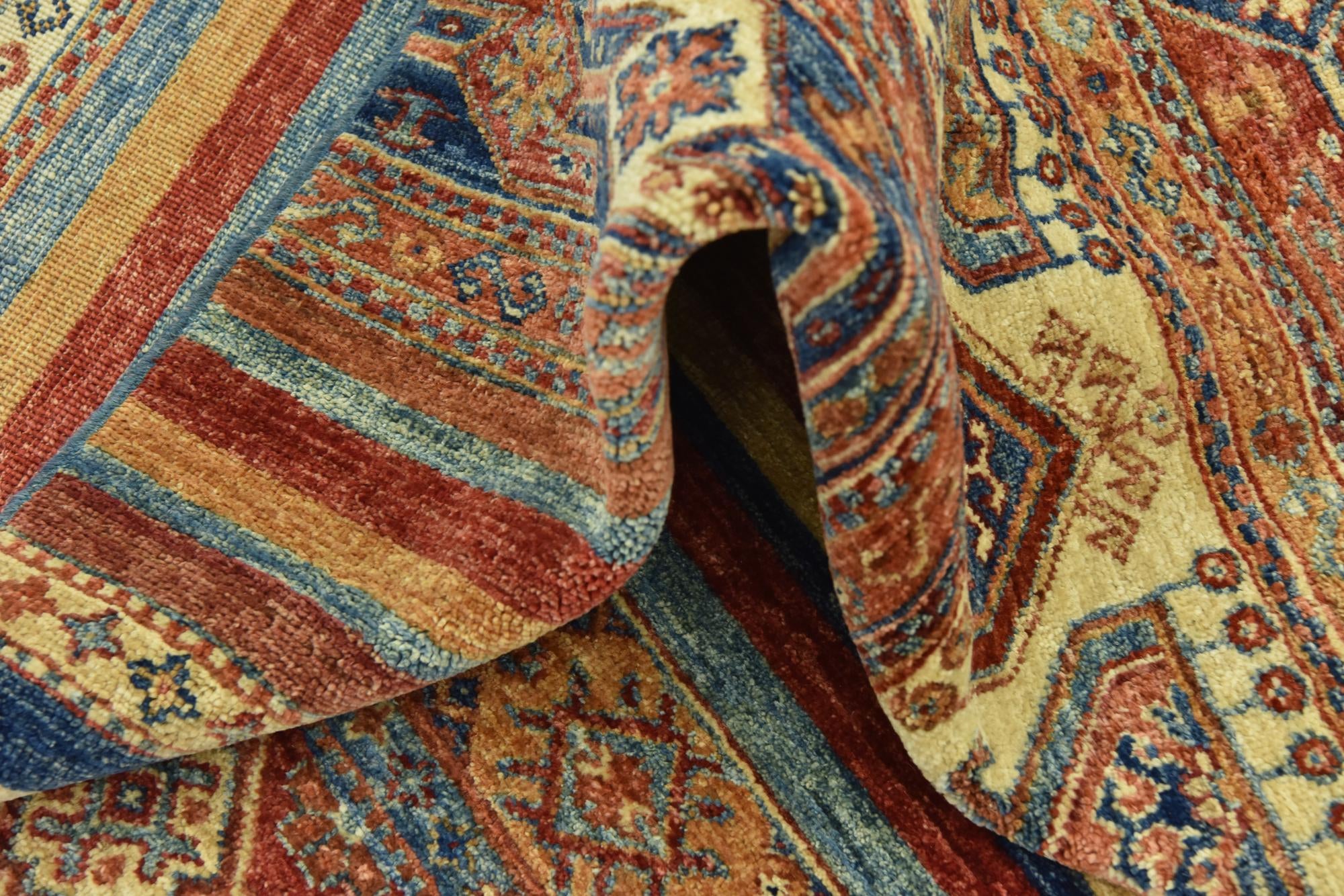 6' 9 x 9' 8 Hand Knotted Ariana Ziegler Rug