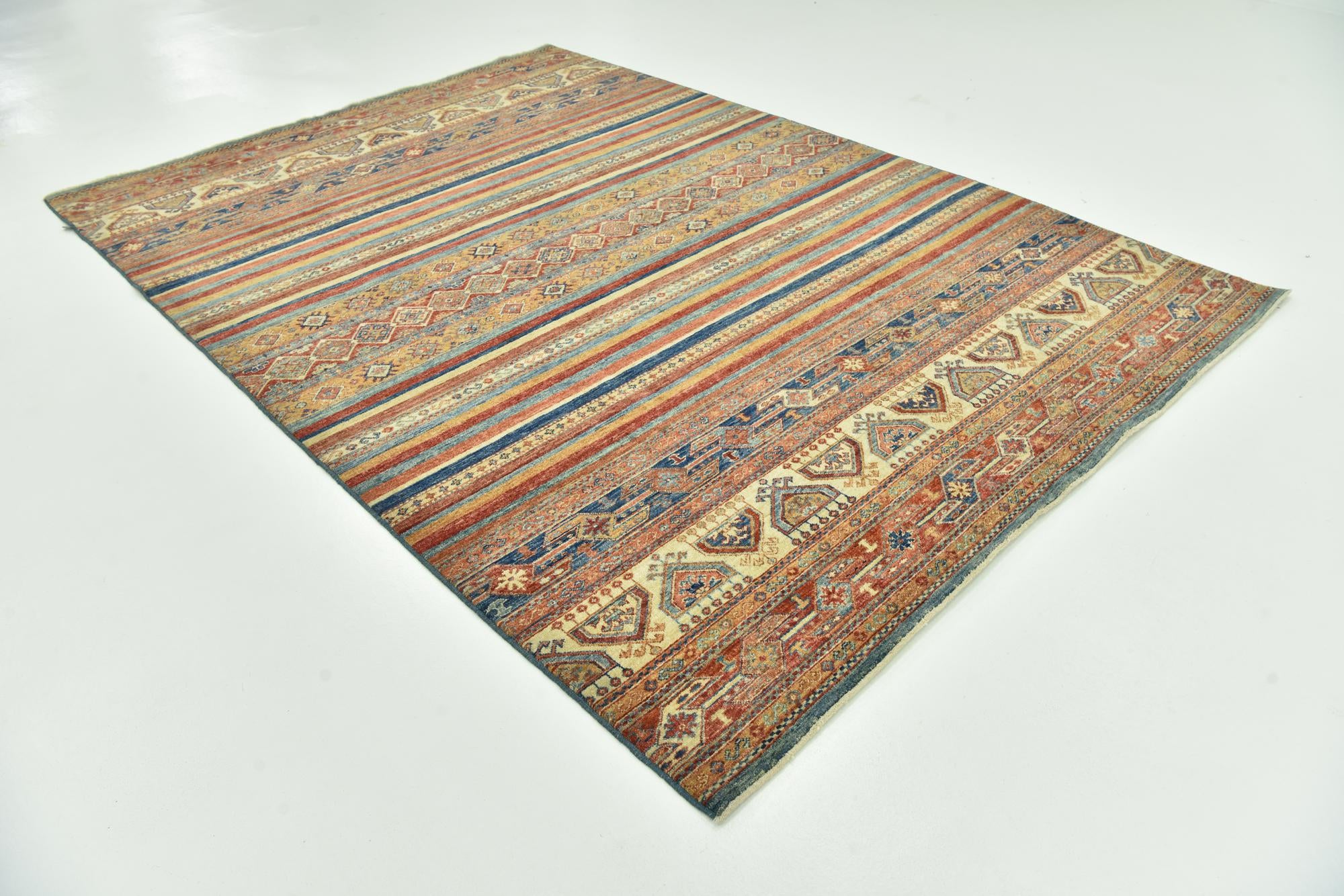 6' 9 x 9' 8 Hand Knotted Ariana Ziegler Rug