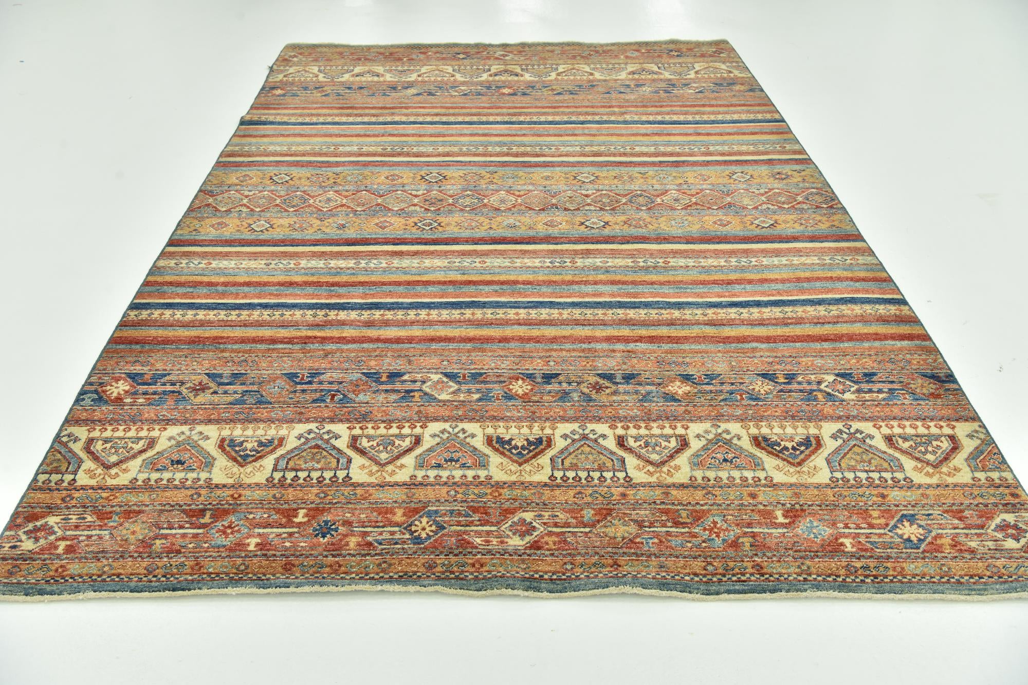 6' 9 x 9' 8 Hand Knotted Ariana Ziegler Rug