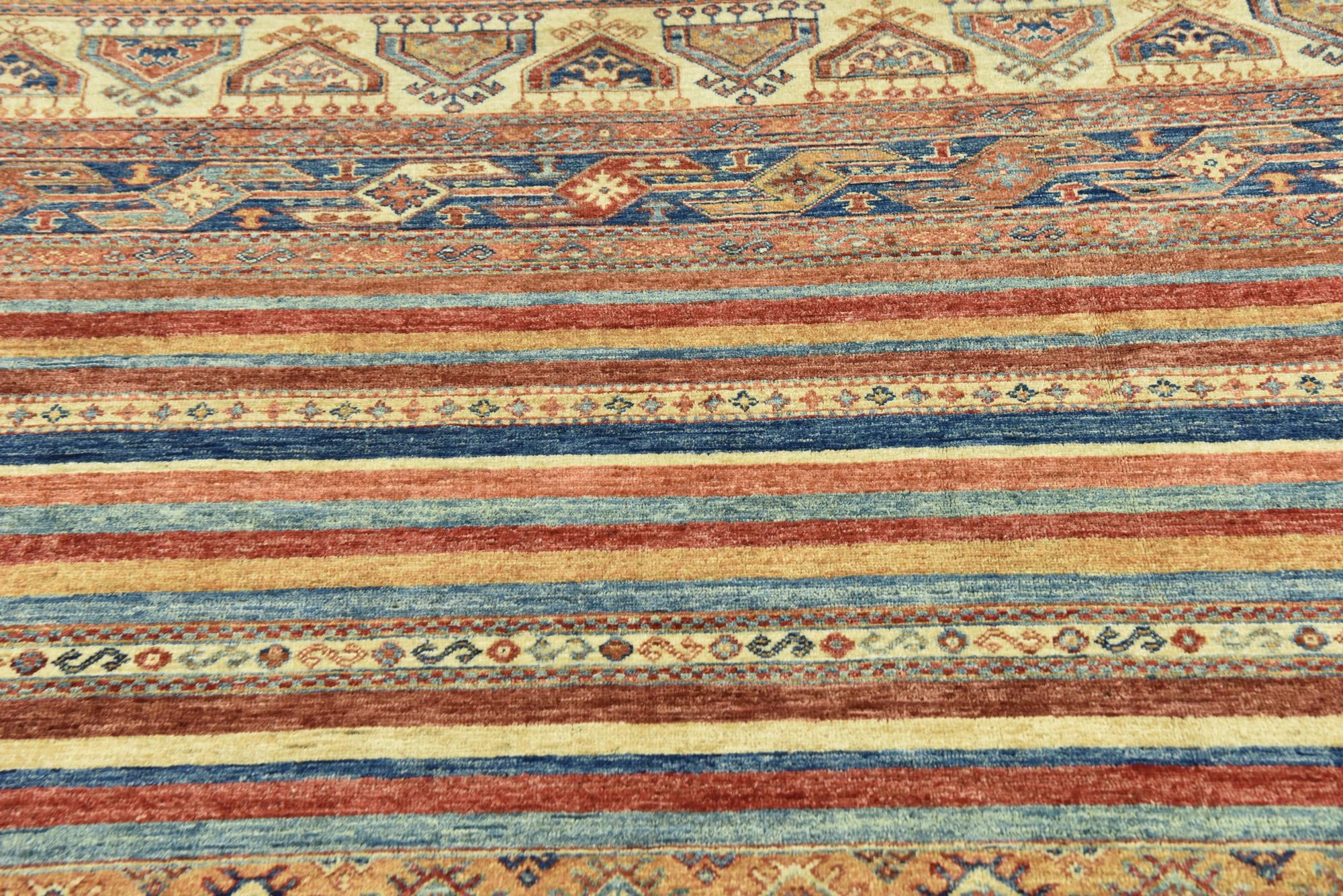 6' 9 x 9' 8 Hand Knotted Ariana Ziegler Rug