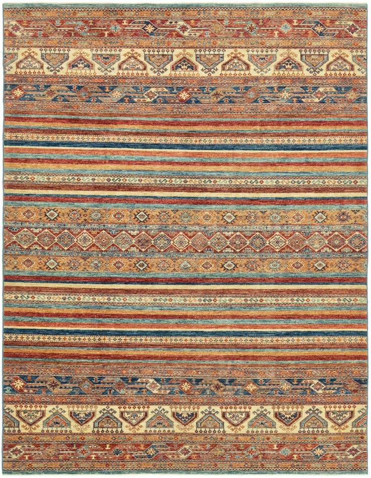 Detail image of 6' 9 x 9' 8 Hand Knotted Ariana Ziegler Rug