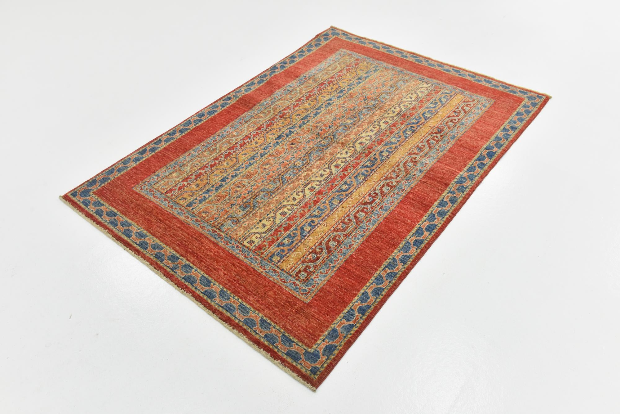 4' 2 x 5' 10 Hand Knotted Ariana Ziegler Rug