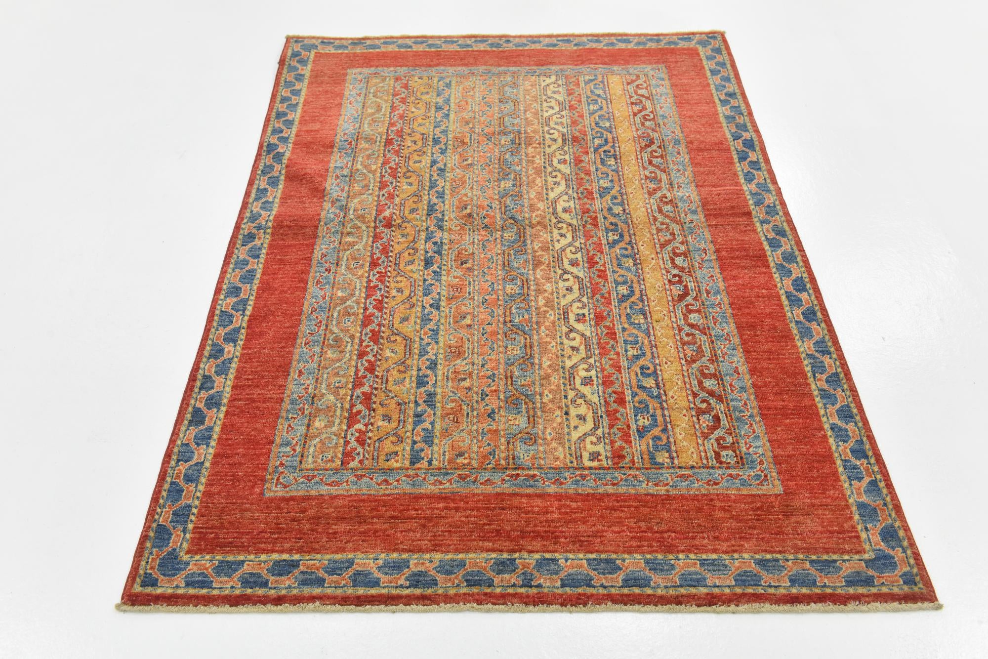 4' 2 x 5' 10 Hand Knotted Ariana Ziegler Rug
