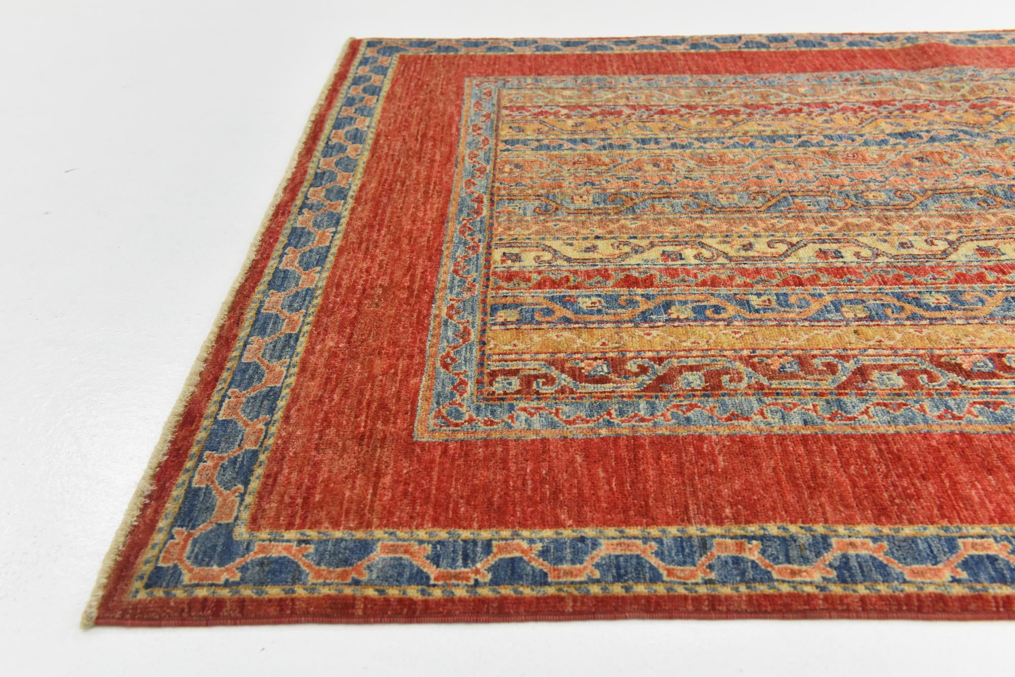 4' 2 x 5' 10 Hand Knotted Ariana Ziegler Rug