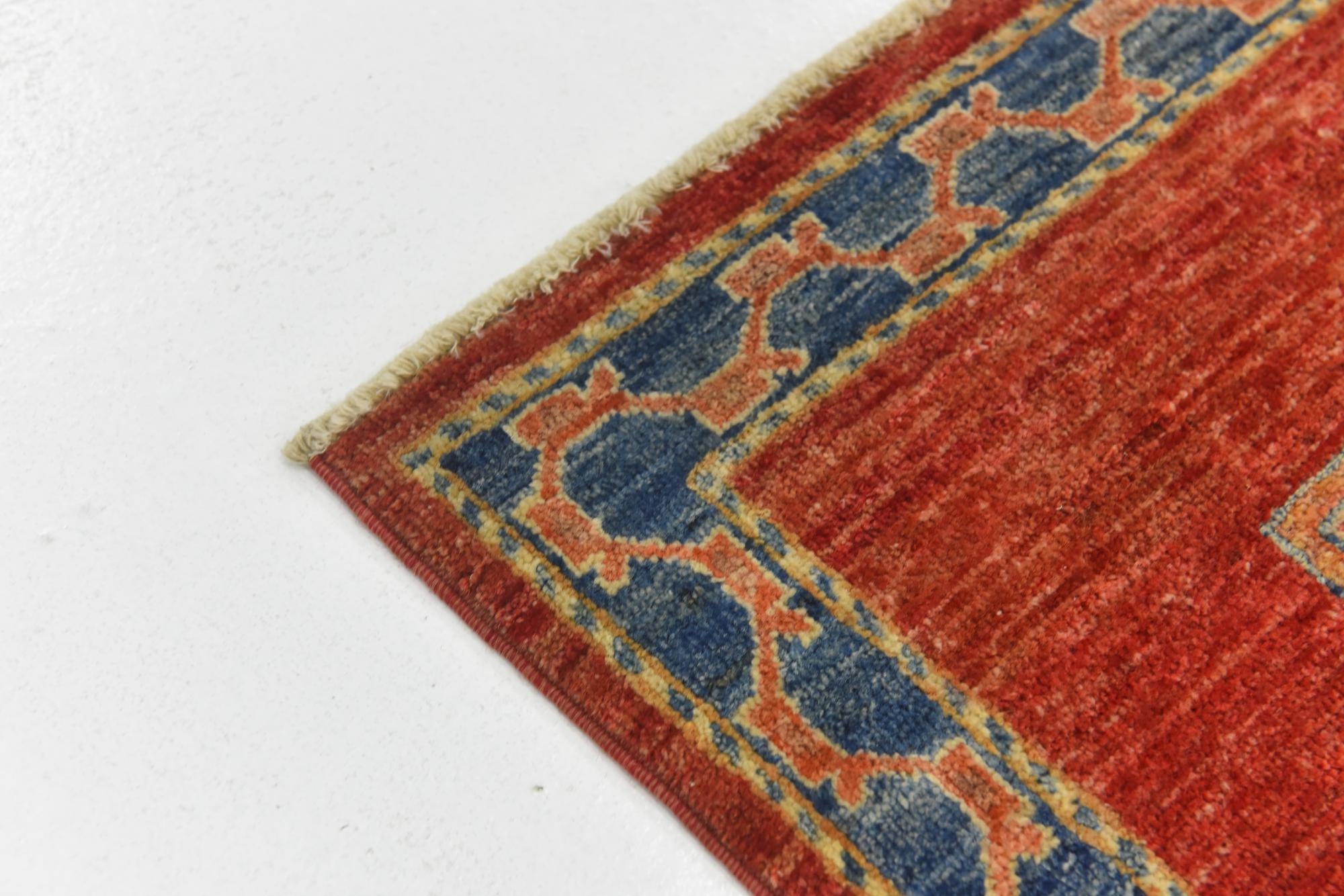 4' 2 x 5' 10 Hand Knotted Ariana Ziegler Rug