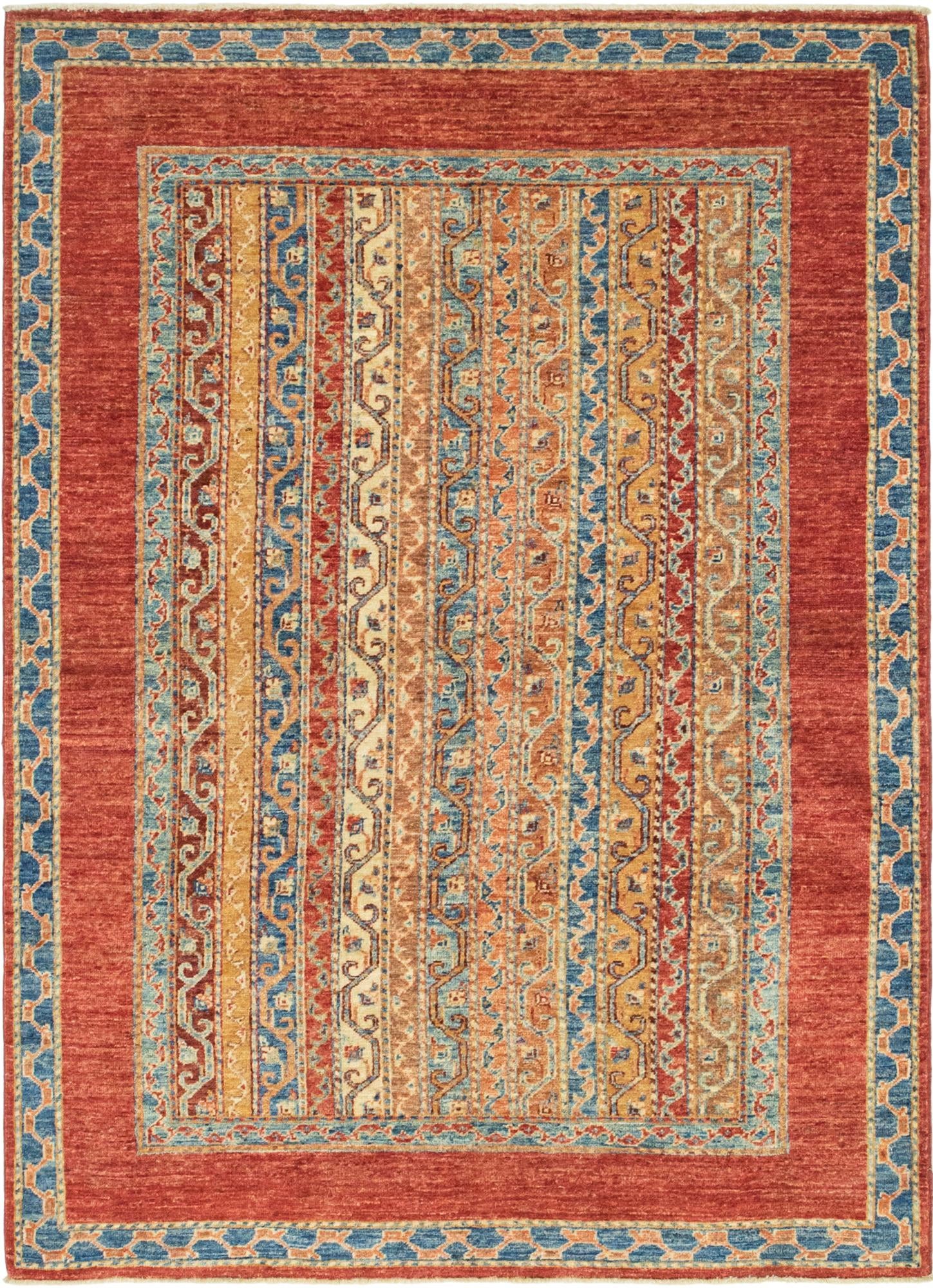 4' 2 x 5' 10 Hand Knotted Ariana Ziegler Rug