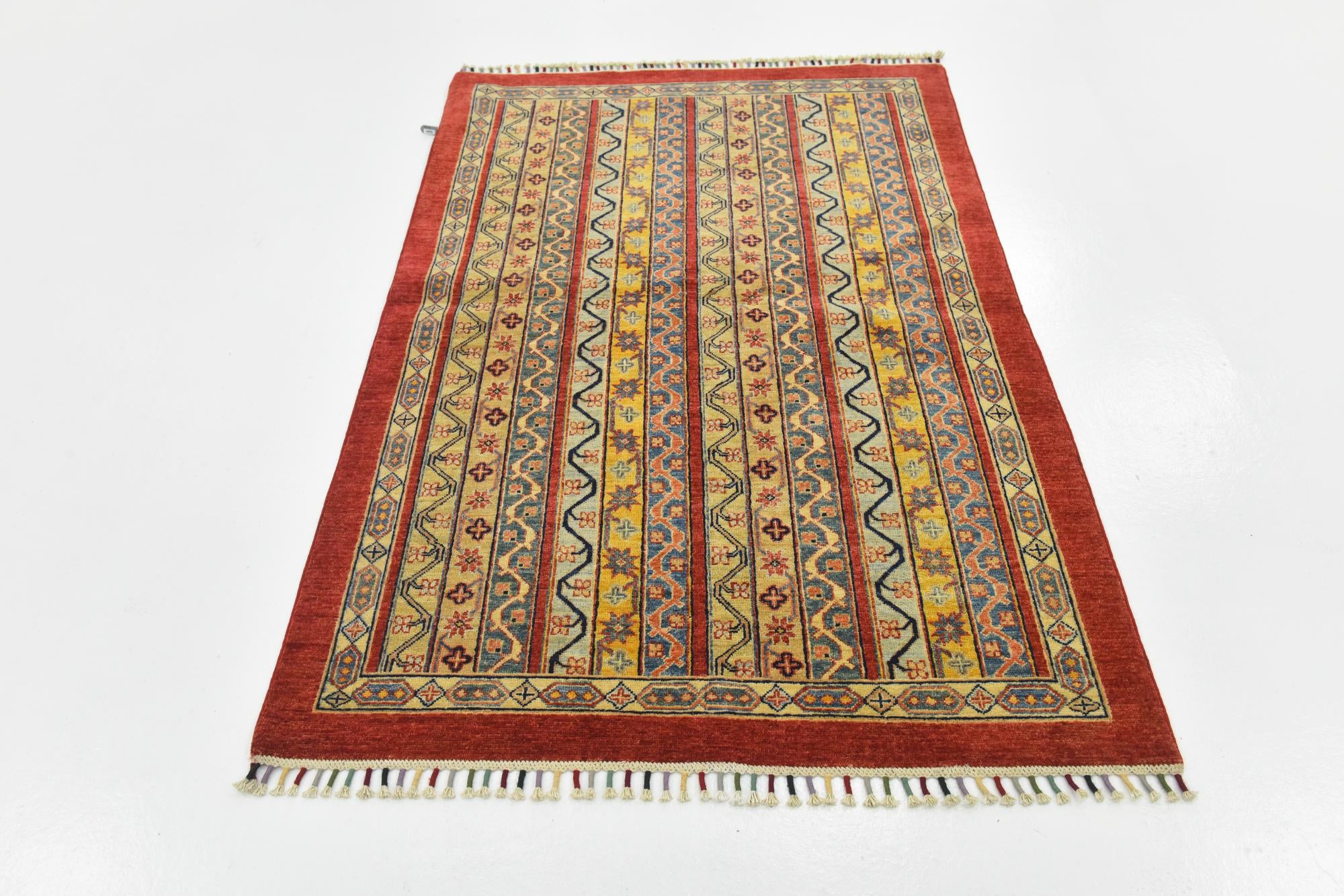 3' 9 x 5' 10 Hand Knotted Ariana Ziegler Rug