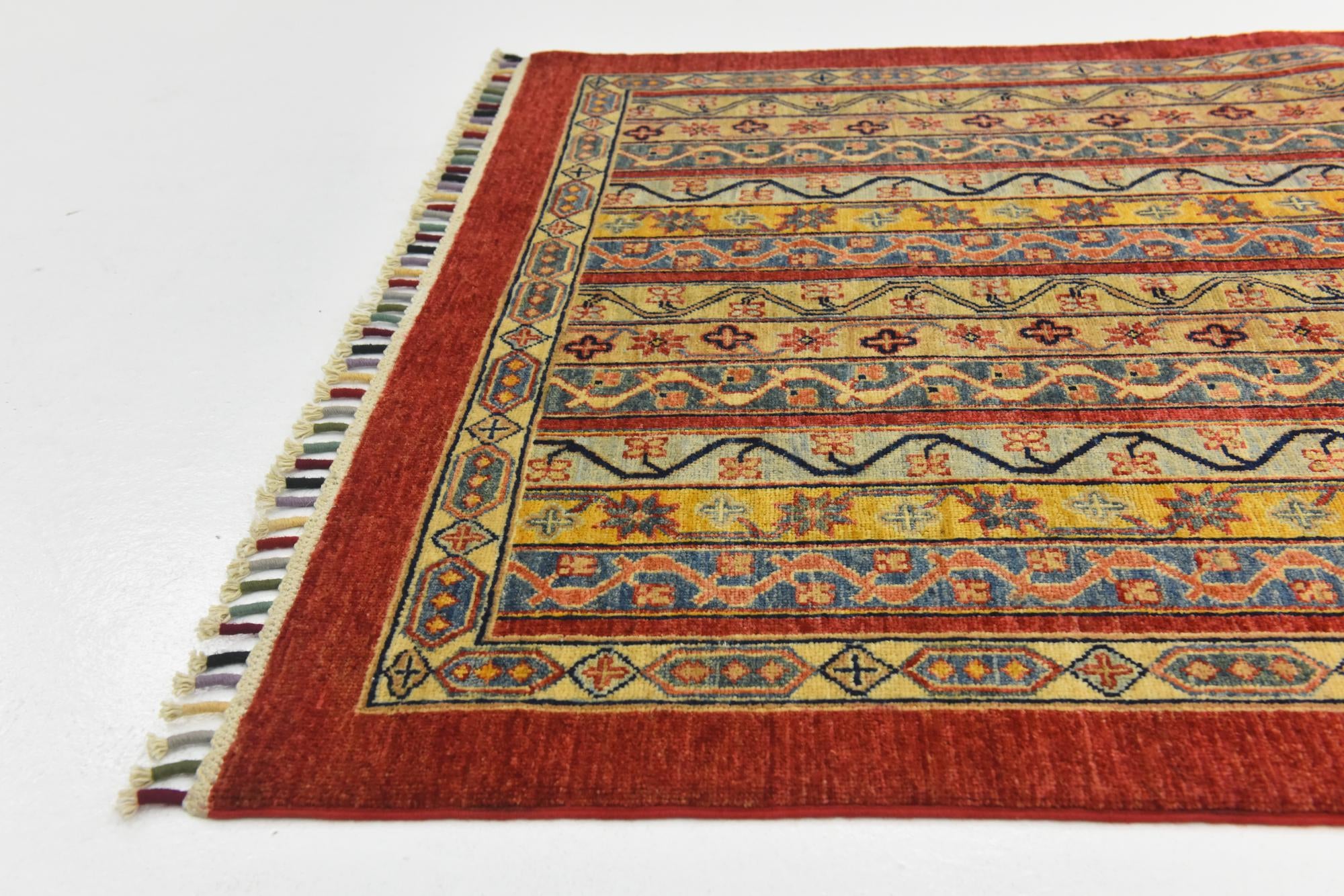 3' 9 x 5' 10 Hand Knotted Ariana Ziegler Rug