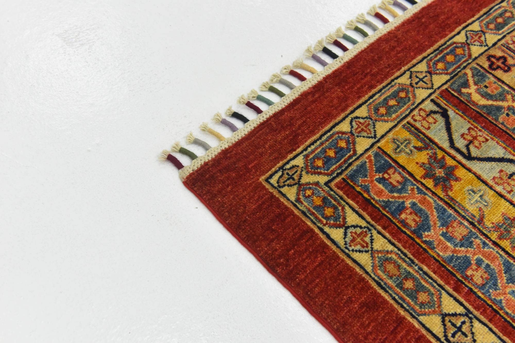 3' 9 x 5' 10 Hand Knotted Ariana Ziegler Rug