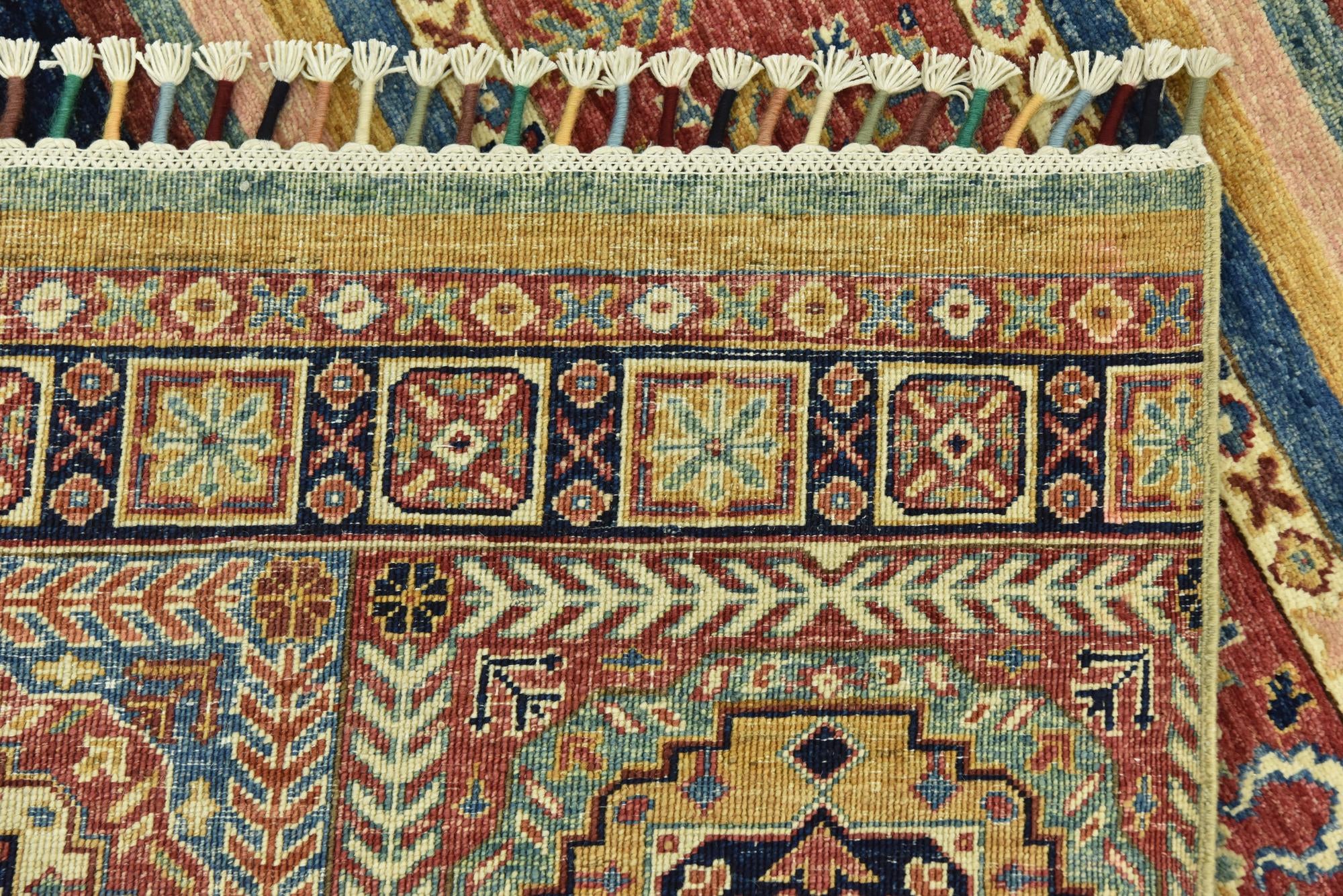6' 8 x 9' 7 Hand Knotted Ariana Ziegler Wool Rug