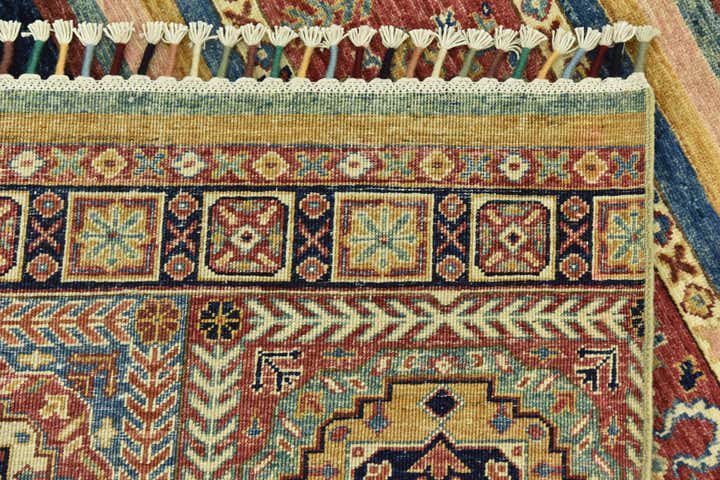 6' 8 x 9' 7 Hand Knotted Ariana Ziegler Wool Rug