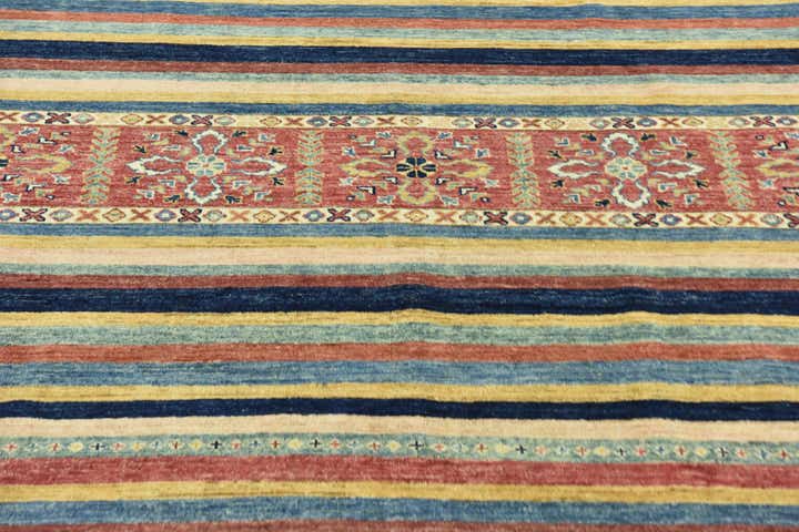 6' 8 x 9' 7 Hand Knotted Ariana Ziegler Wool Rug