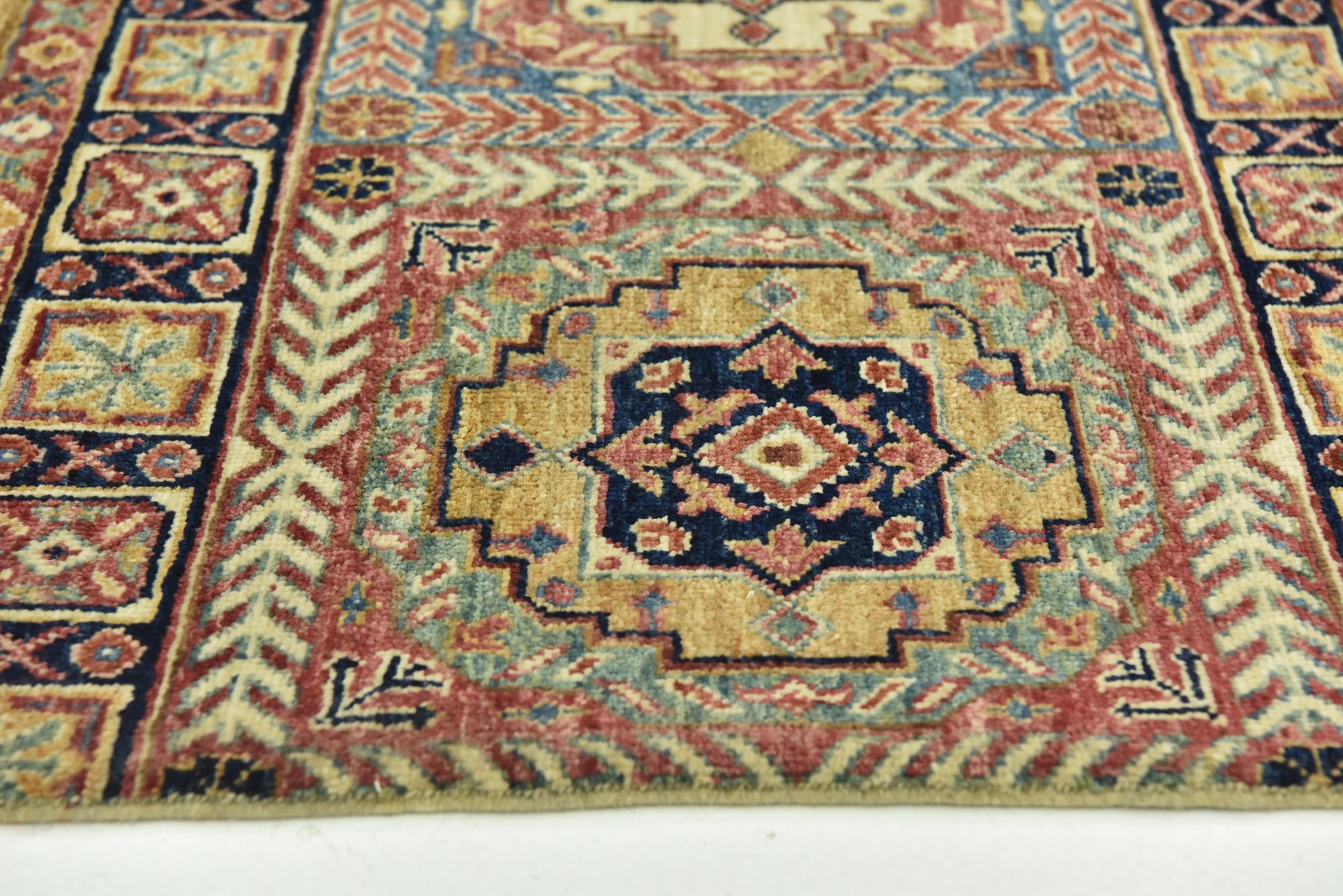6' 8 x 9' 7 Hand Knotted Ariana Ziegler Wool Rug
