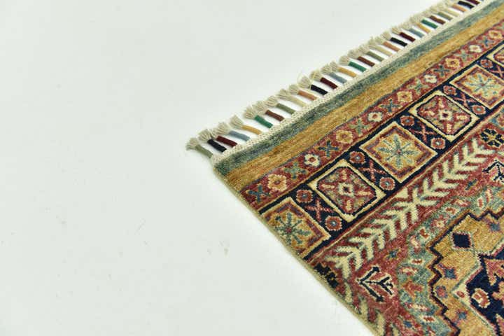 6' 8 x 9' 7 Hand Knotted Ariana Ziegler Wool Rug