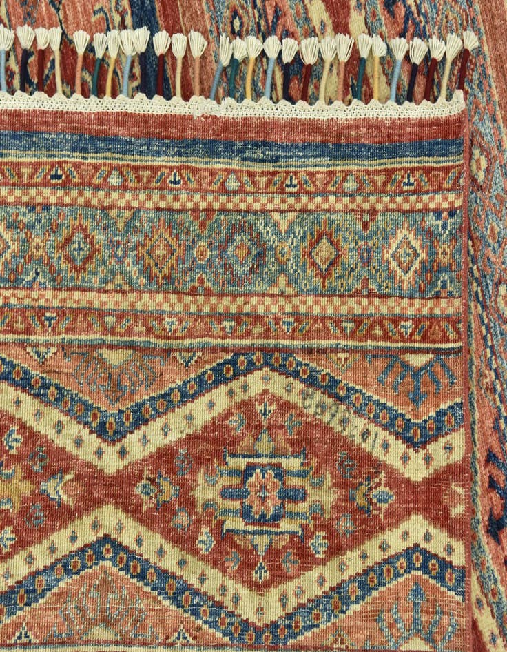 Detail image of 6' 7 x 9' 8  Hand Knotted Ariana Ziegler Wool Rug